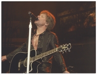 Jon Bon Jovi Stage Played & Signed Acoustic-Electric Guitar